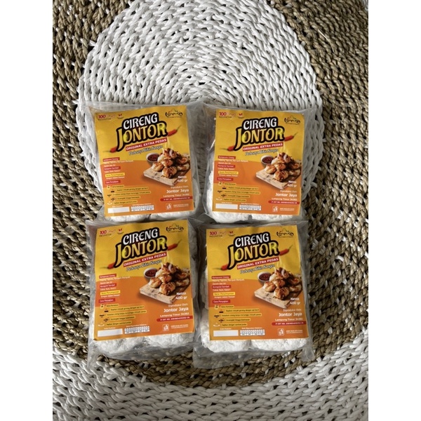 

Cireng Jontor Original EXTRA PEDAS isi 20 pcs