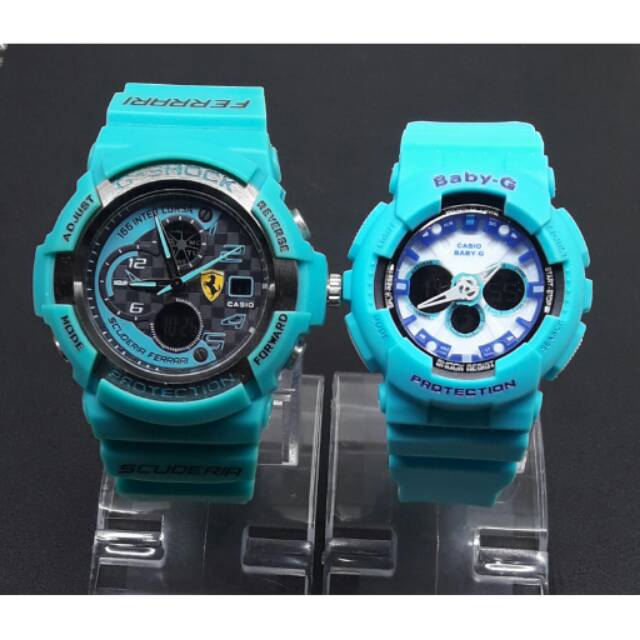 Jam Tangan Casio G-shock & Baby-G Couple Tosca Super Premium
