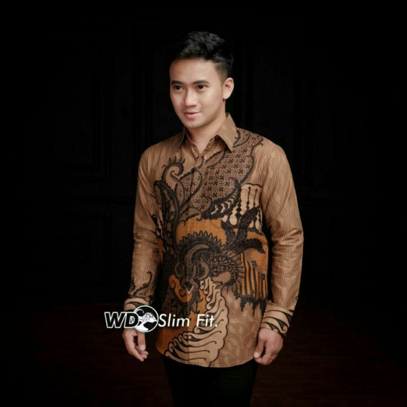 kemeja batik peria lengan panjag