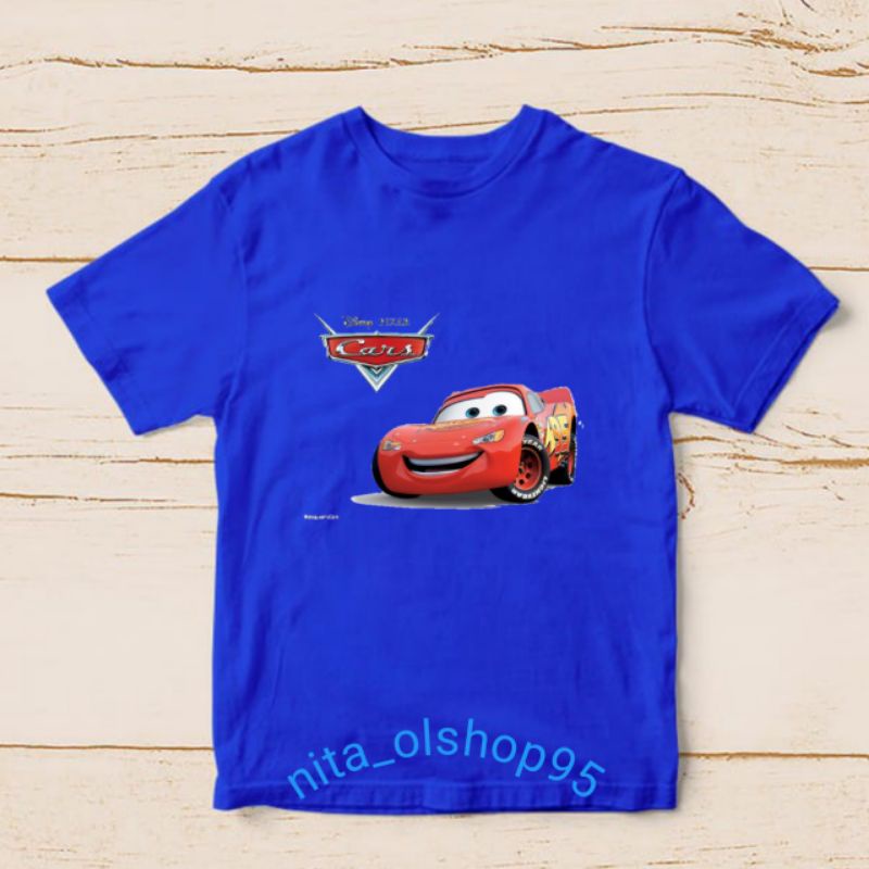 baju cars baju mobil kartun