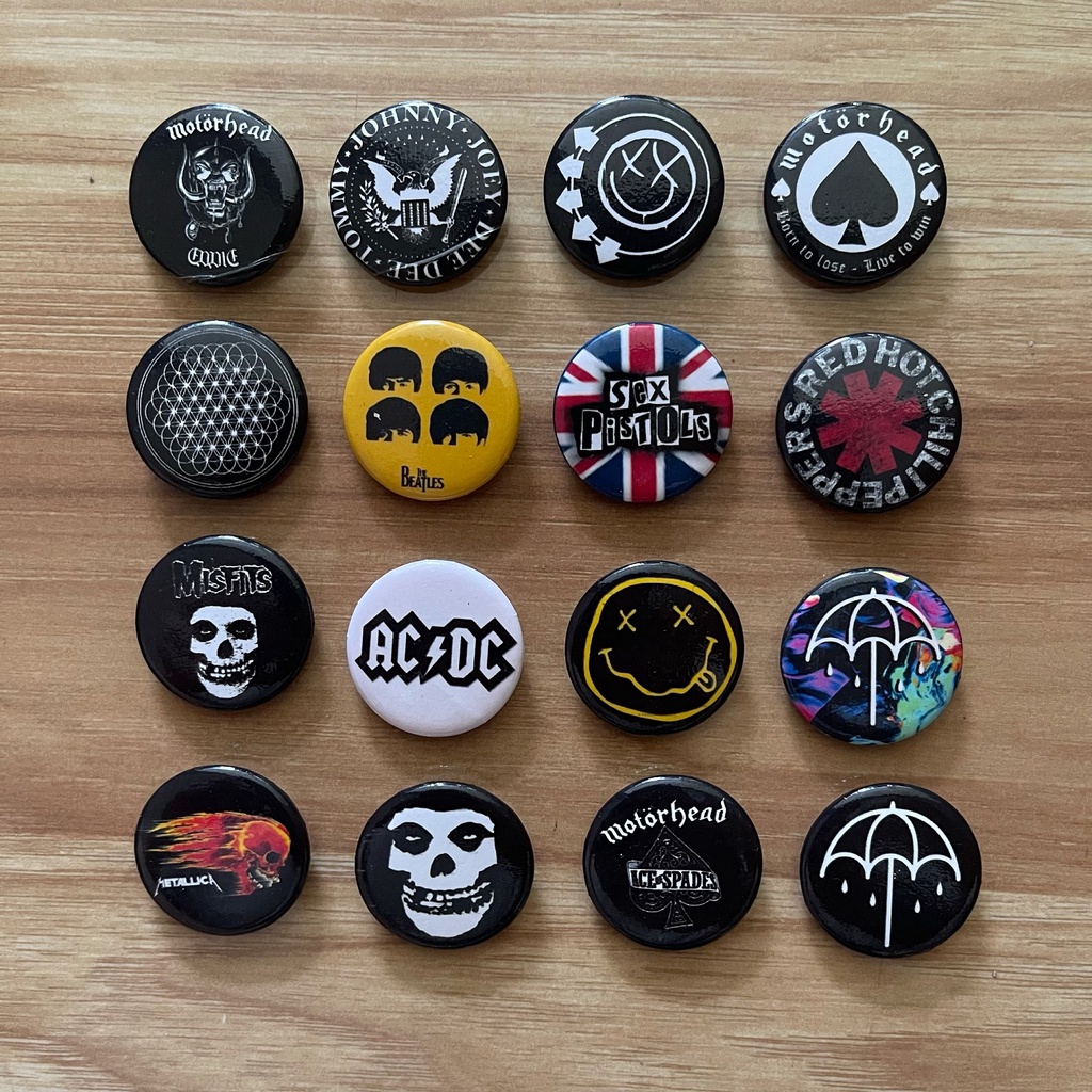 Pin Button Mini Accessories Jaket / Hoodie / Kemeja / Tas / Topi