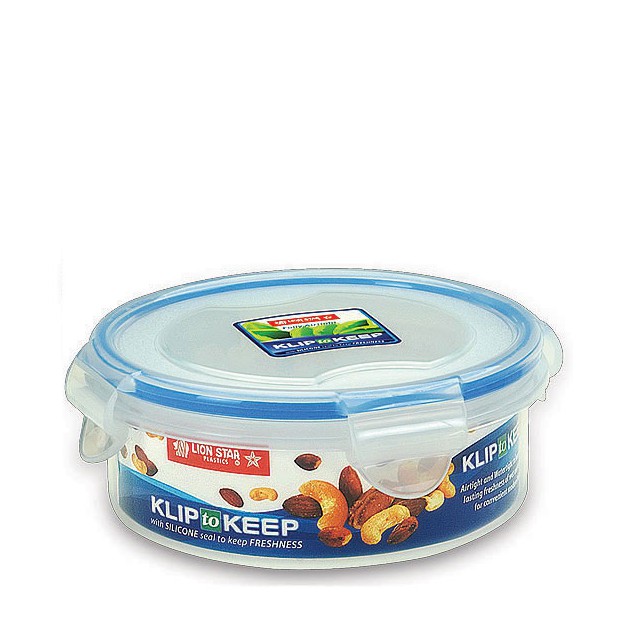 KLIP TO KEEP 3201 (500 ML) KP-94 Lion Star Kotak/Lunch Box Bulat