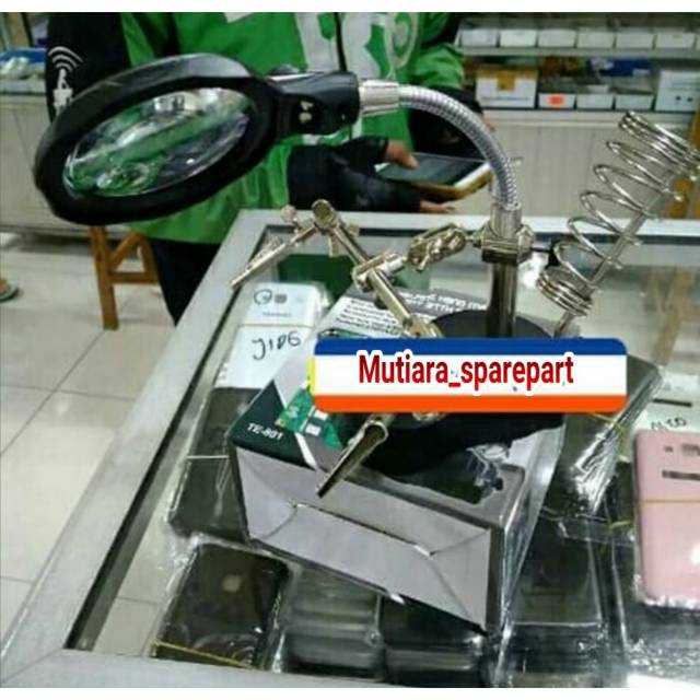 ALAT SERVICE PENJEPIT PCB KACA PEMBESAR LAMPU SERVICE MINI