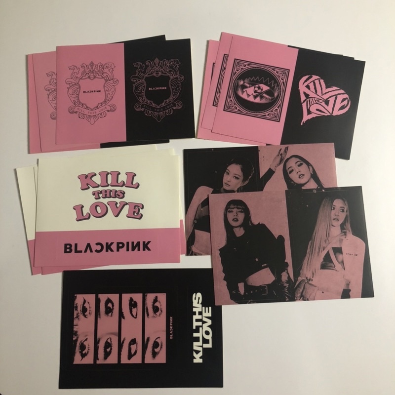 Official Sticker Blackpink from Album Kill This Love