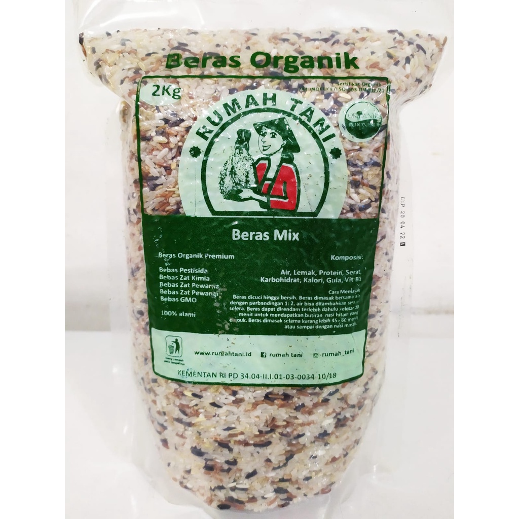 

BERAS RUMAH TANI MIX 2KG