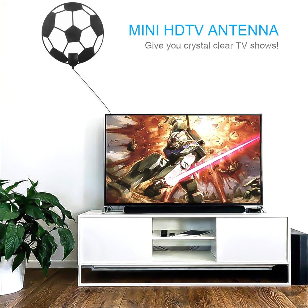 Vieruodis Antena TV Digital DVB-T2 High Gain 25 dB - TFL-D145