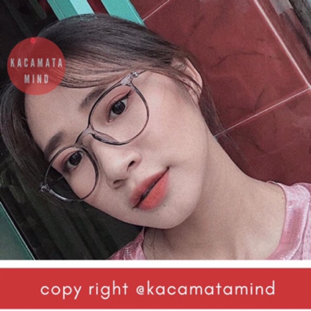 Frame Kacamata Retro Zeline Bulat Ouval 2147 Pria Wanita
