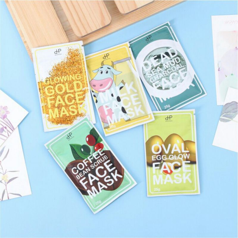 (BPOM) Masker Huppies Organik 25gram /HUPPIES MASKER WAJAH LEA