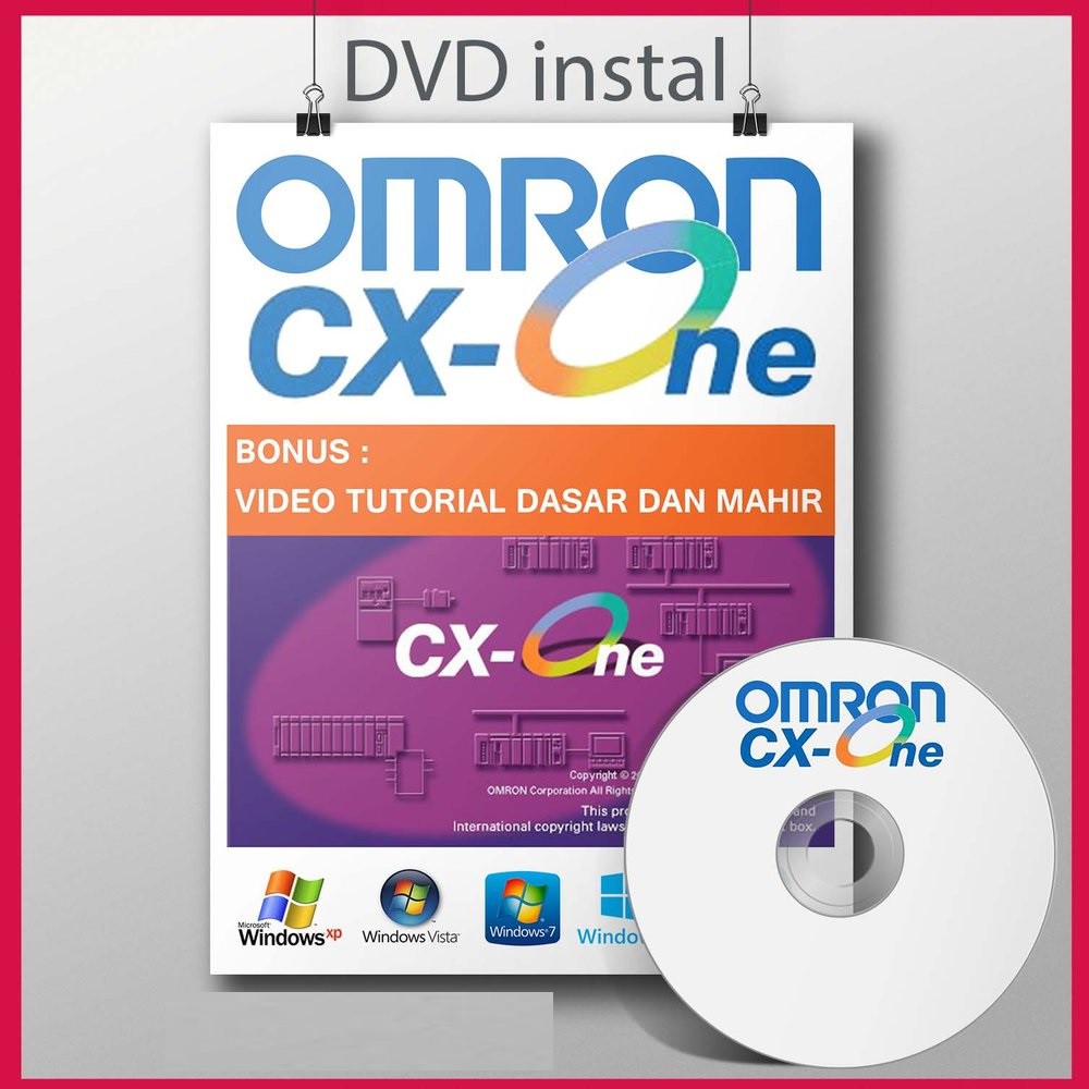 [FULL VERSION] PLC Software Omron CX ONE V4.4 - GARANSI AKTIVASI