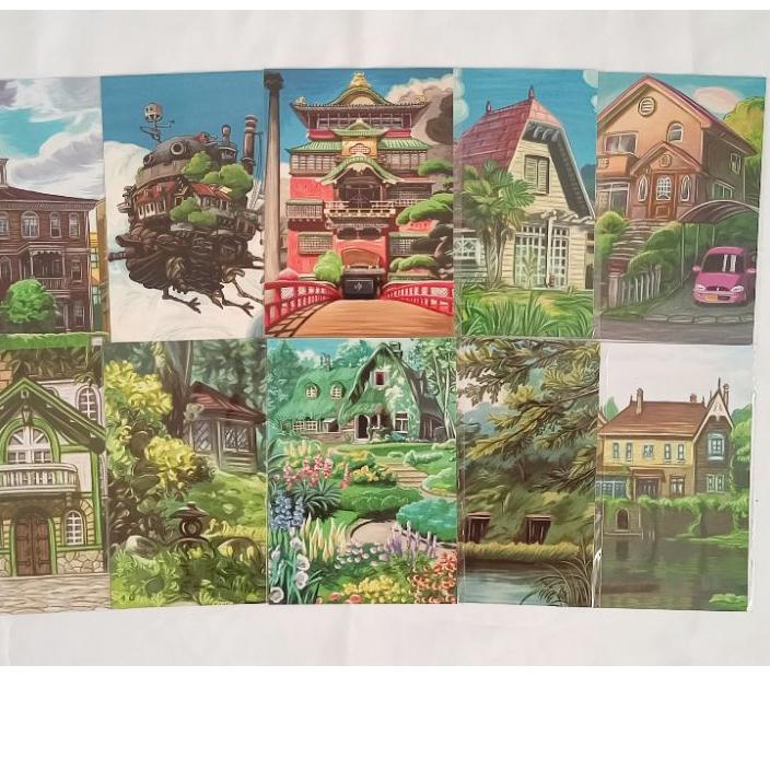 

Promo Studio Ghibli Place Postcard/Kartu Pos F⚡ASH SALE/5.5 Brands Festival/〖[COD]〗/【F⚡ASH SALE✅】/〖[Star]〗