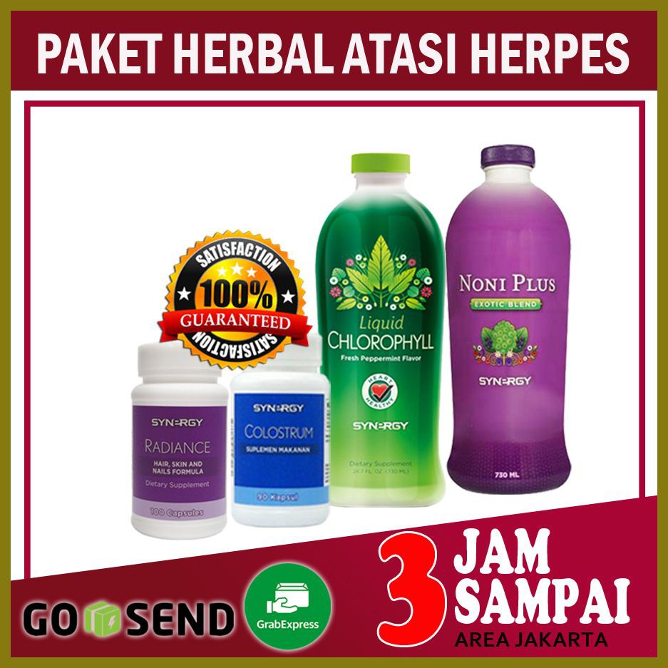 Obat Herpes / Dompo Wanita dan Pria Non Obat Oles