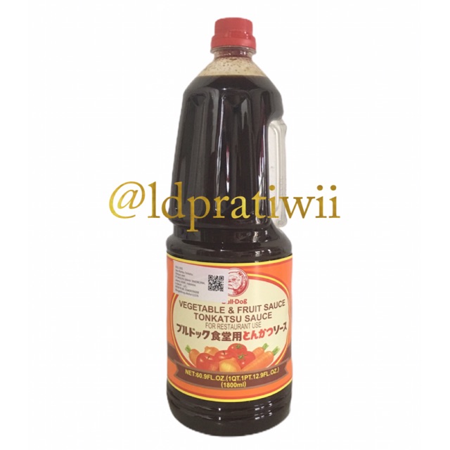 

Bulldog Vegetable & Fruit sauce 1.8 L