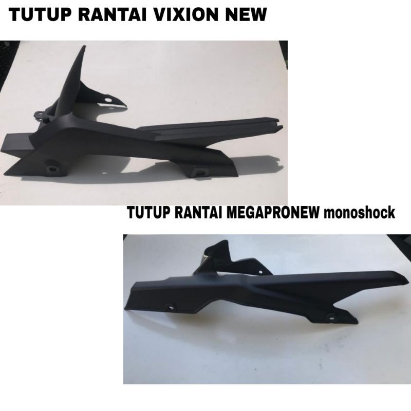 Tutup Rantai Vixion new / Mega Pro new Monoshock