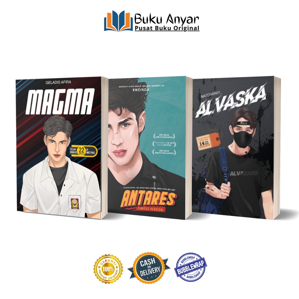 NOVEL MAGMA ALVASKA ANTARES 100% original