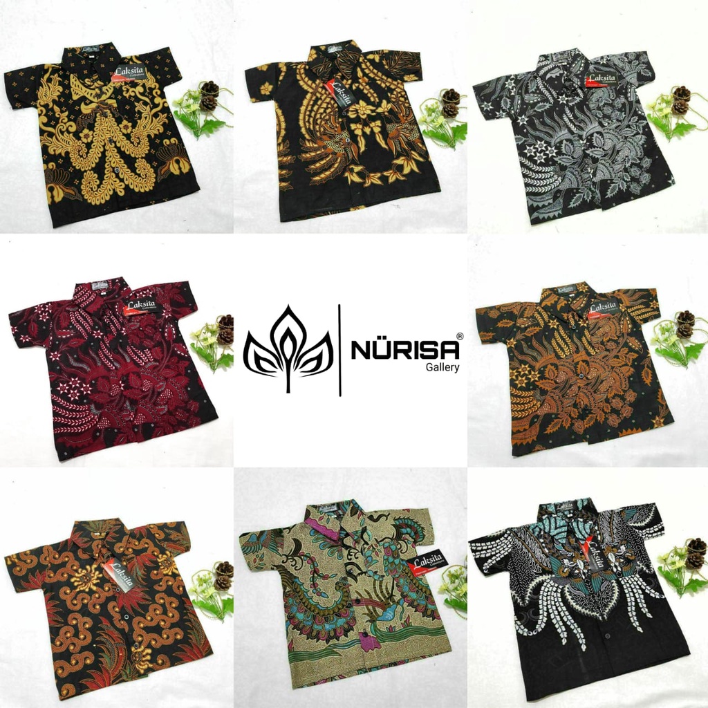 Batik Anak Laki Laki Umur 1-7 tahun