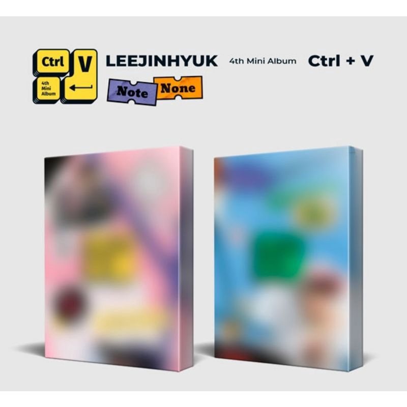 [PO/DP] LEE JIN HYUK4th Mini Album [Ctrl+V] // ALBUM LEE JIN HYUK