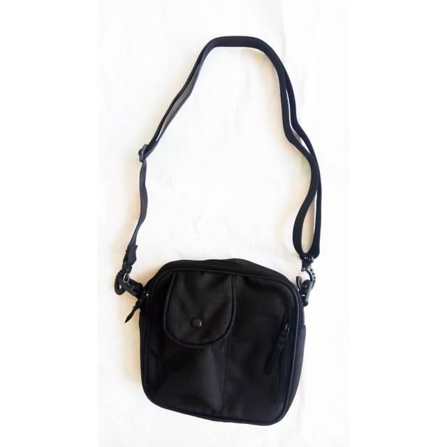 Masengger bag polos hitam priawanita/tas slempang distro polos/waitsbag/slimbag goks/slimbag efg