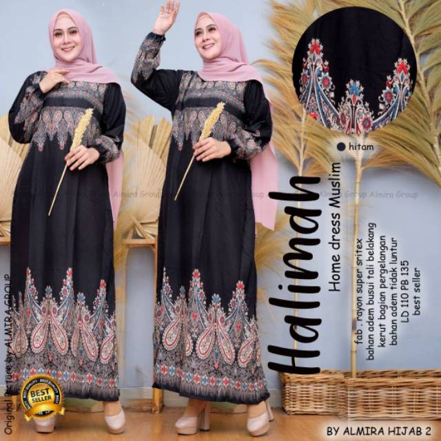 Daster halimah by almira hijab