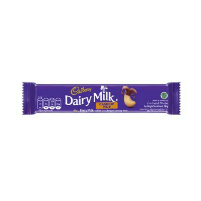 

Tambahan Gift Box CADBURY DAIRY MILK CASHEW NUT 30G