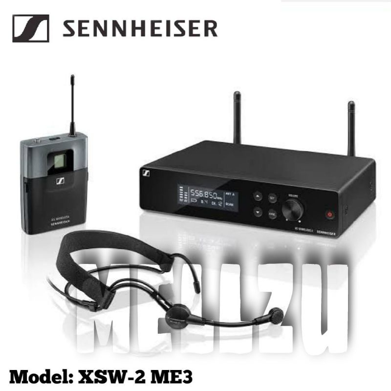 Mic Wireless Sennheiser XSW 2 ME3 Original XSW2-ME3 Headset