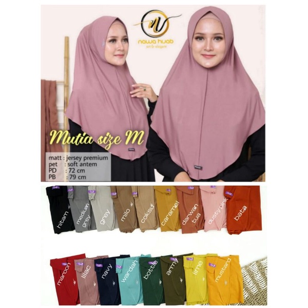 Hijab mutia ori by nawa hijab