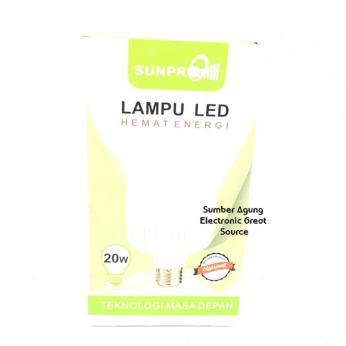 Lampu LED Tabung Sunpro 20W Super Terang Terjamin Hemat Energi