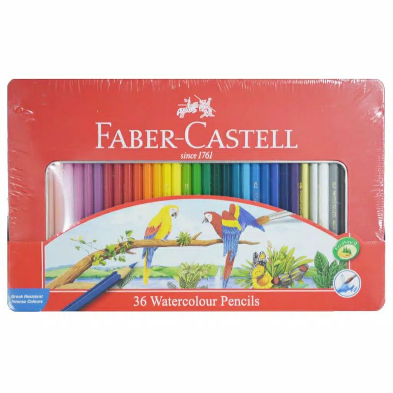 

Pensil Warna Faber Castell Water Colour 36 L Tin Case