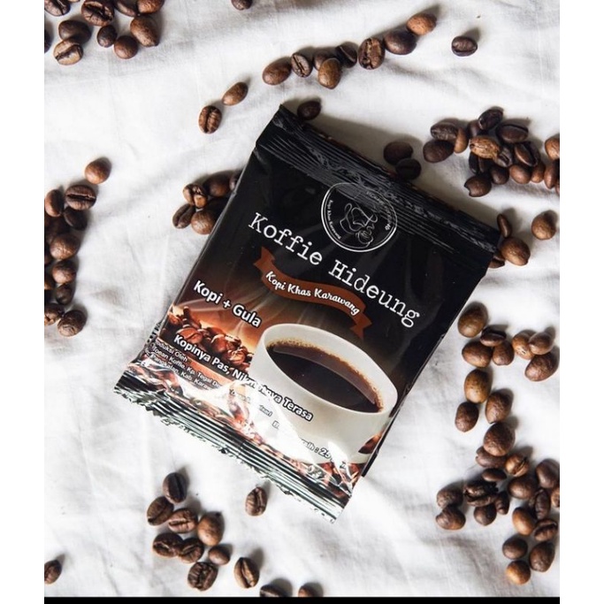 Jual Koffie Hideung Kopi Hitam Khas Karawang Shopee Indonesia 3555