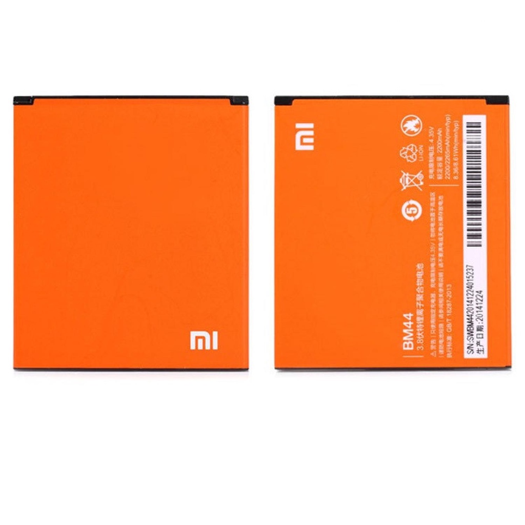 Baterai Xiaomi Redmi 2 2200mAh - BM44 (Replika 1:1)-Oren