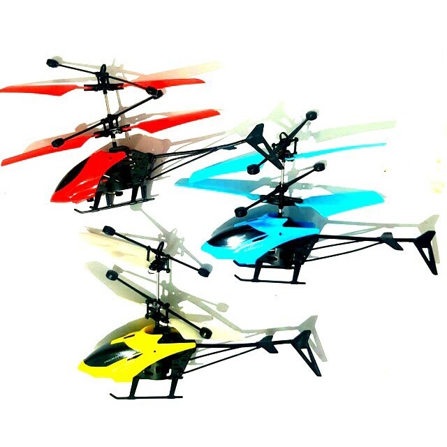 MAINAN ANAK HELICOPTER HELIKOPTER FLYING DRONE WITH HAND SENSOR TANGAN