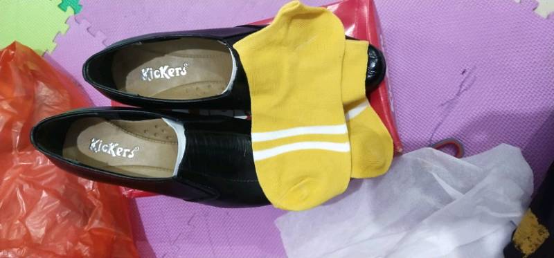Sepatu Kickers - Sepatu Pantofel Wanita Cewe Formal Kerja Kantor Guru Pns Kulit Asli