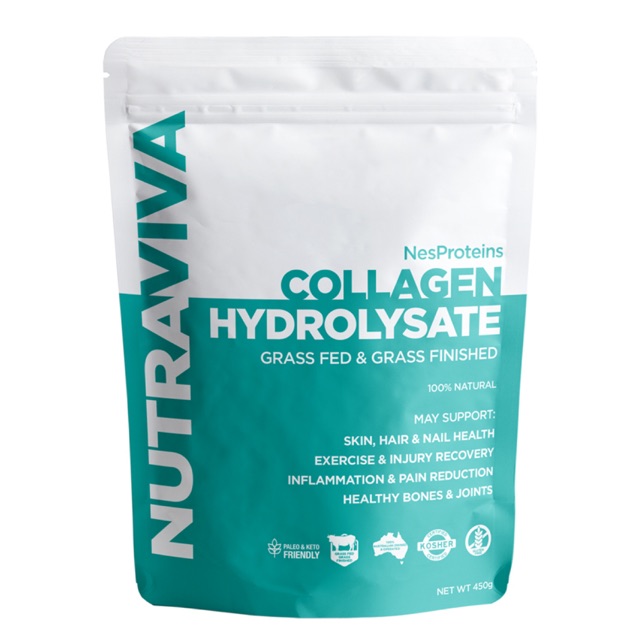 Nutraviva Collagen Hydrolysate 450g / organik kolagen