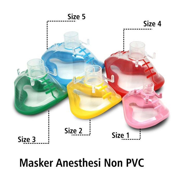 Masker Anesthesi Non PVC With Onemed pcs