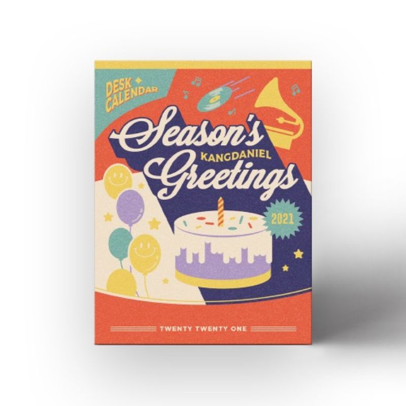 READY STOCK Kang Daniel's 2021 Season Greeting - Desk Calender