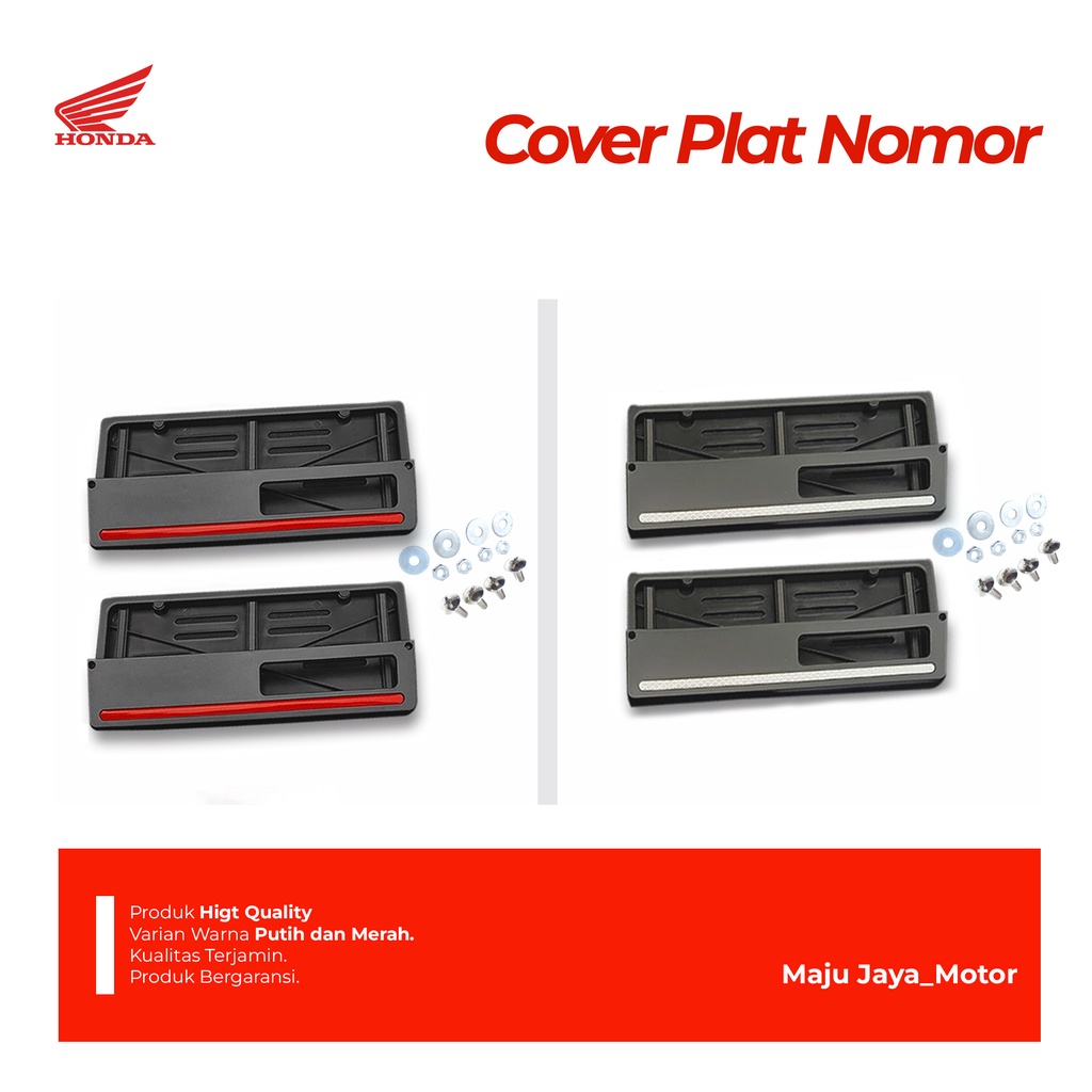 Cover Tempat Dudukan Plat Nomer Nomor Motor Honda