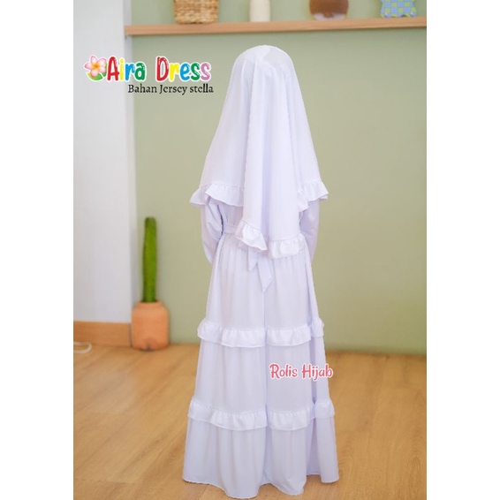 GAMIS MANASIK /GAMIS PUTIH/GAMIS ANAK PEREMPUAN