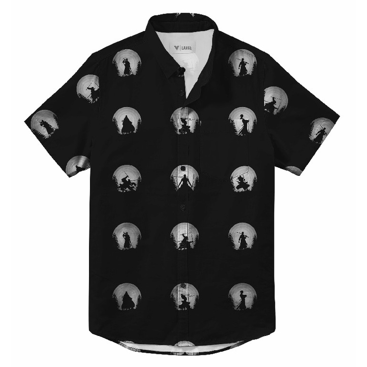 Kemeja Pria Tangan Pendek - One Piece Zorro