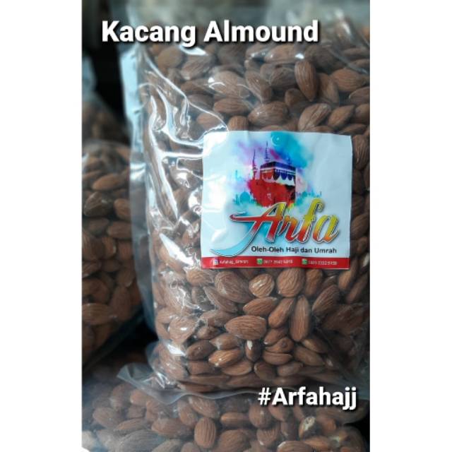 

Kacang almond kupas 1kg