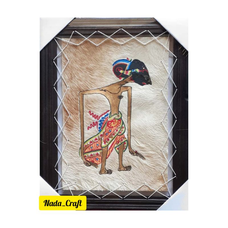 WAYANG YUDHISTIRA DARI KULIT KAMBING