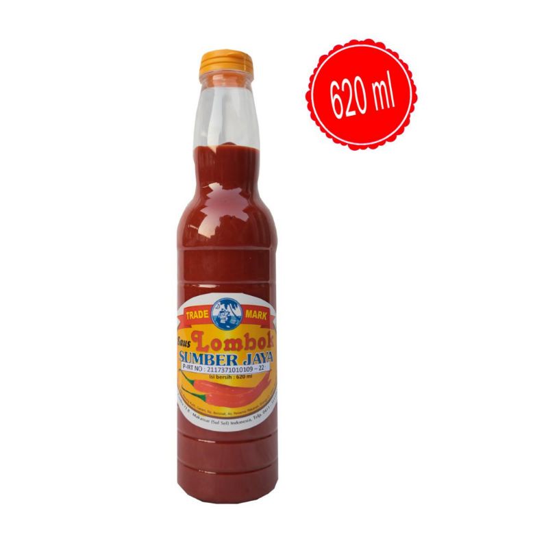 

Saos Saus Sambal Merah Sumber Jaya 600 ml