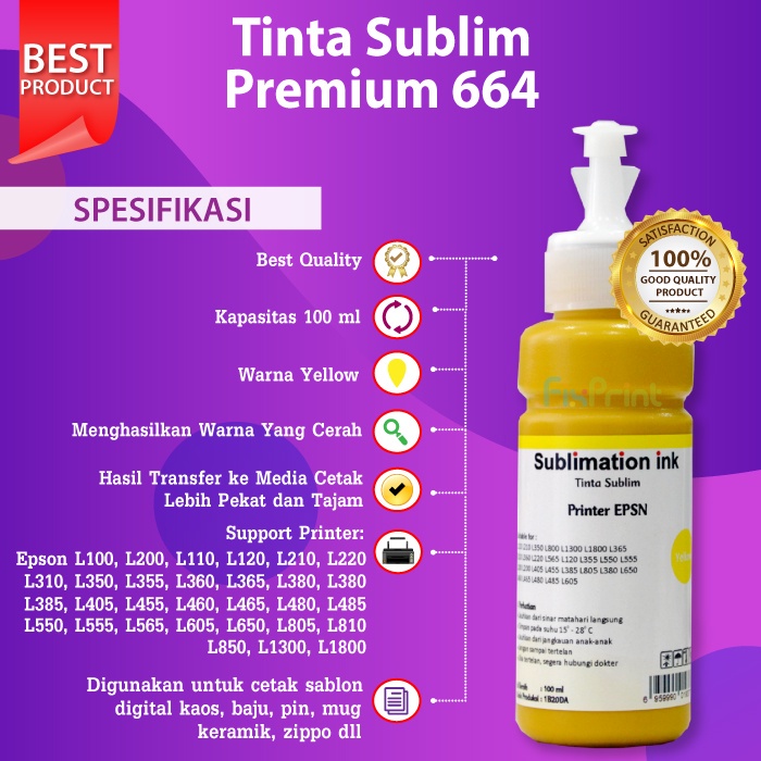 Tinta Sublim Epson Diamond Ink Best Quality Ink