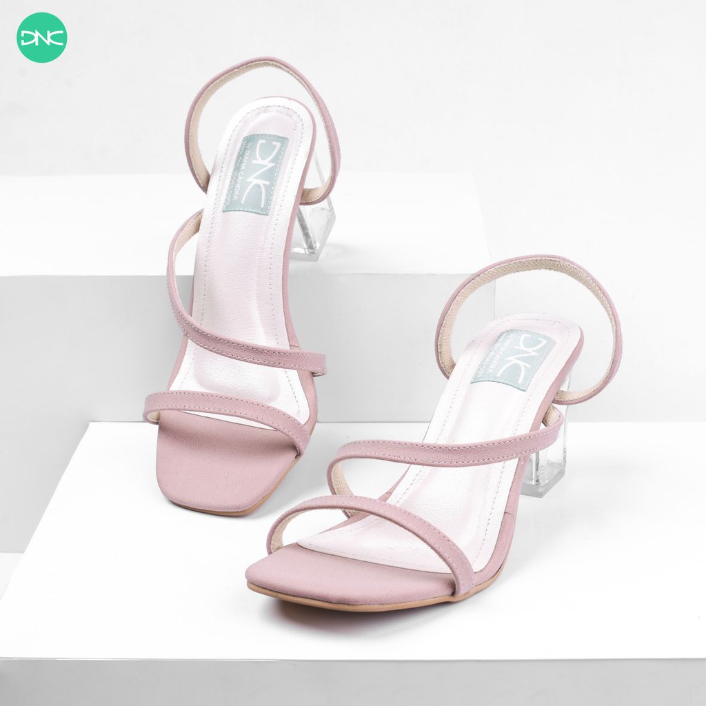 Sepatu fashion wanita murah nyaman original heels 7cm - DNC Phoebe in Flawless Salem