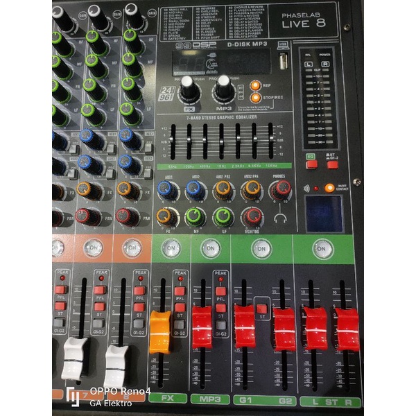 mixer phaselab live8 live8 pro studio 8 spesifikasi lengkap bisa cek google