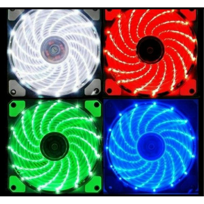 FAN CASING 12 CM WITH LED / FAN CASE 12CM COLORS LAMPU