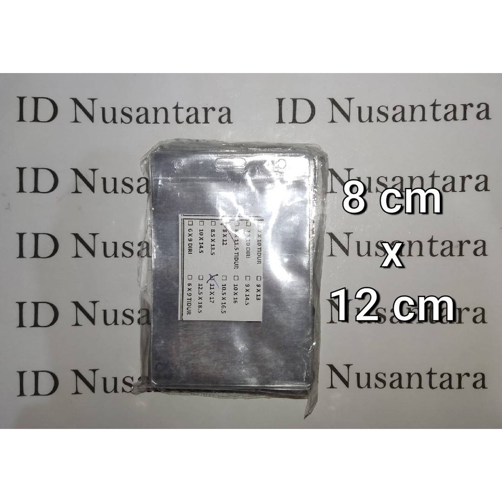 

Plastik Panitia Ukuran 8x12 isi 100 Pcs