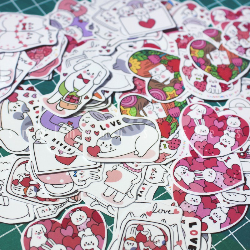 

Aesthetic Sticker / Stiker Estetika Flakes Valentine Label [BACA DESKRIPSI]