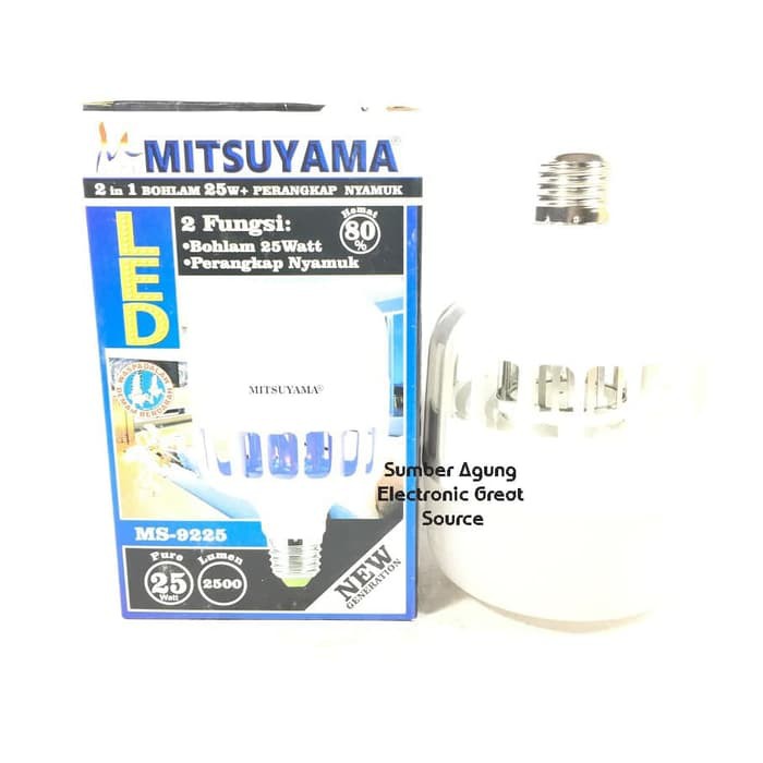 MS9225 Mitsuyama Lampu Penangkap Nyamuk Anti Mosquito Elektrik Lamp 25W