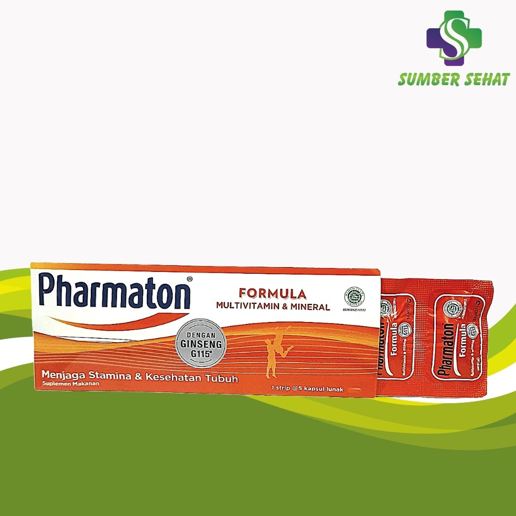 PHARMATON FORMULA STRIP