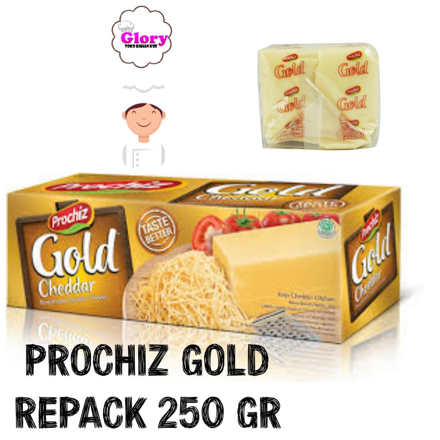 

keju prochiz gold repack 250gr