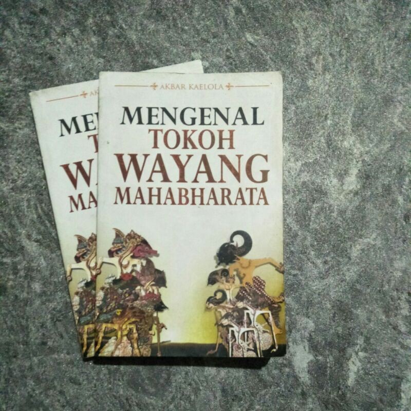BUKU Mengenal Tokoh Wayang Mahabarata